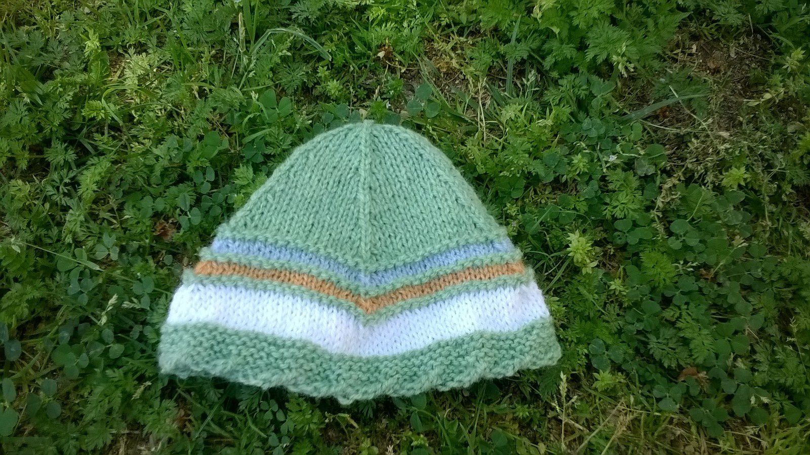 TUTO BONNET BÉBÉ FANTAISIE AU TRICOT TAILLE 3 MOIS... - laines-passion.com