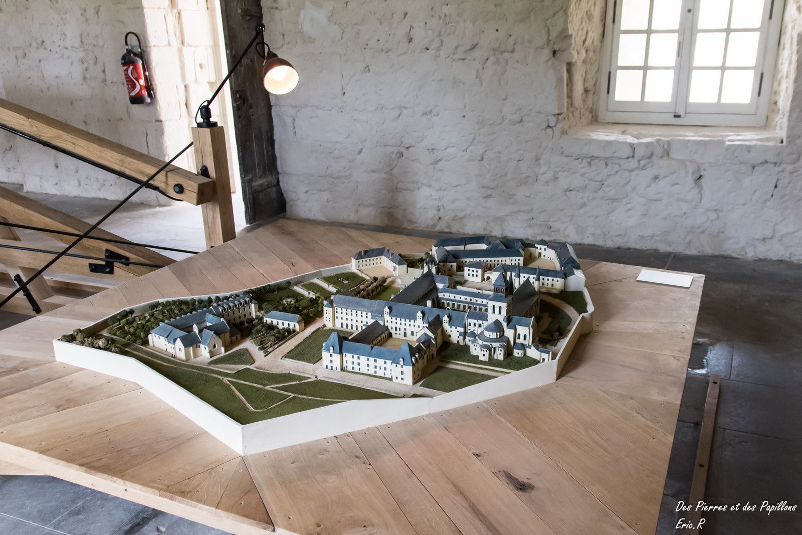 Maquette de l'abbaye