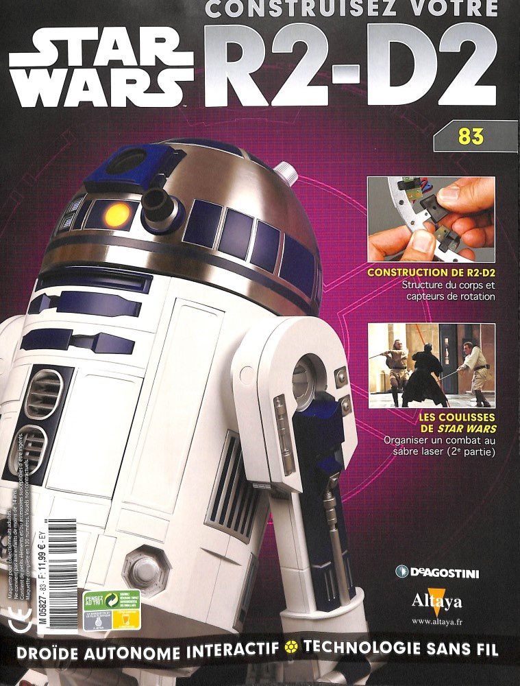 Cherche le fascicule n°83 du robot de Star Wars R2D2 d'Altaya Ob_c4634f_r2-d2-83