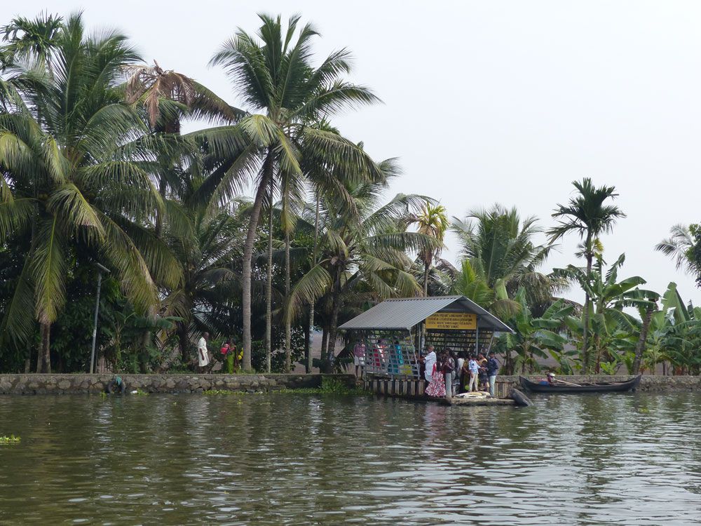 La route des Indes (10) : Les backwaters du Kerala...