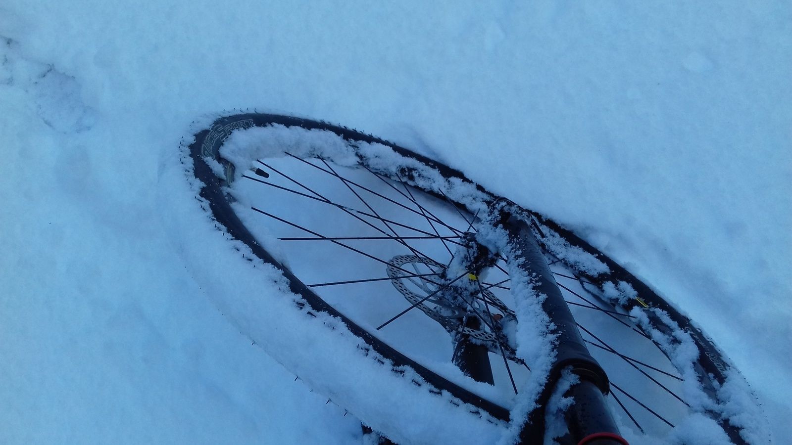 16 décembre 2017 - VTT dans la neige