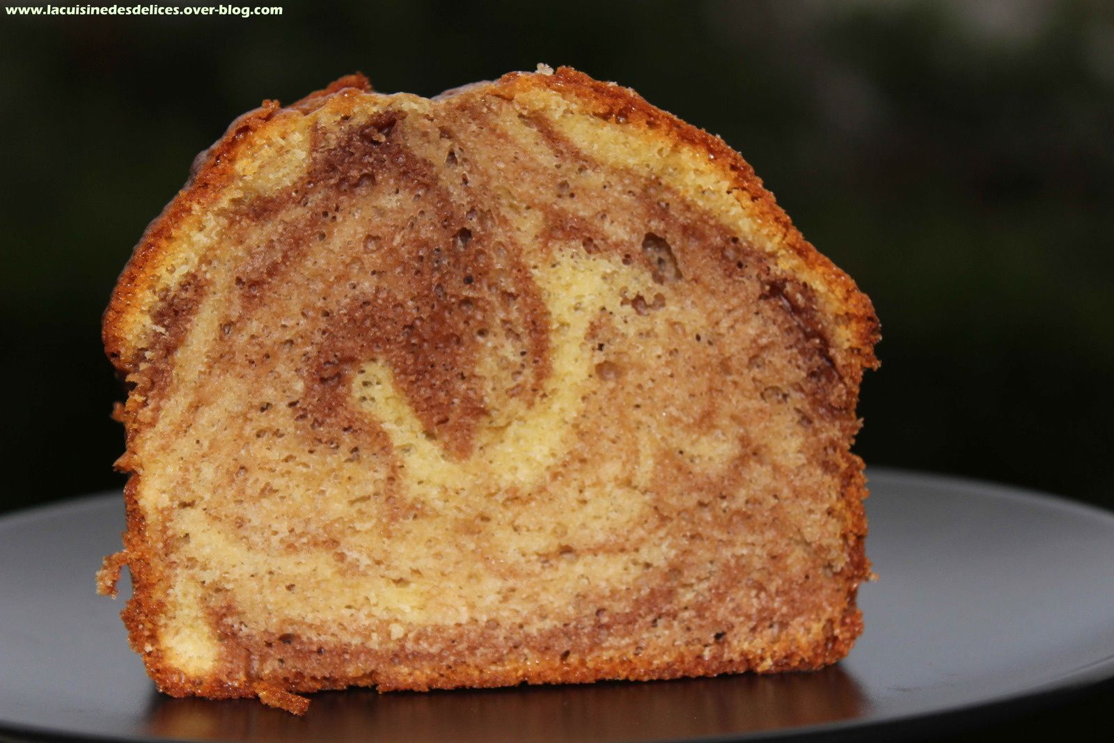 Gateau Marbre Vanille Chocolat Au Yaourt La Cuisine Des Delices