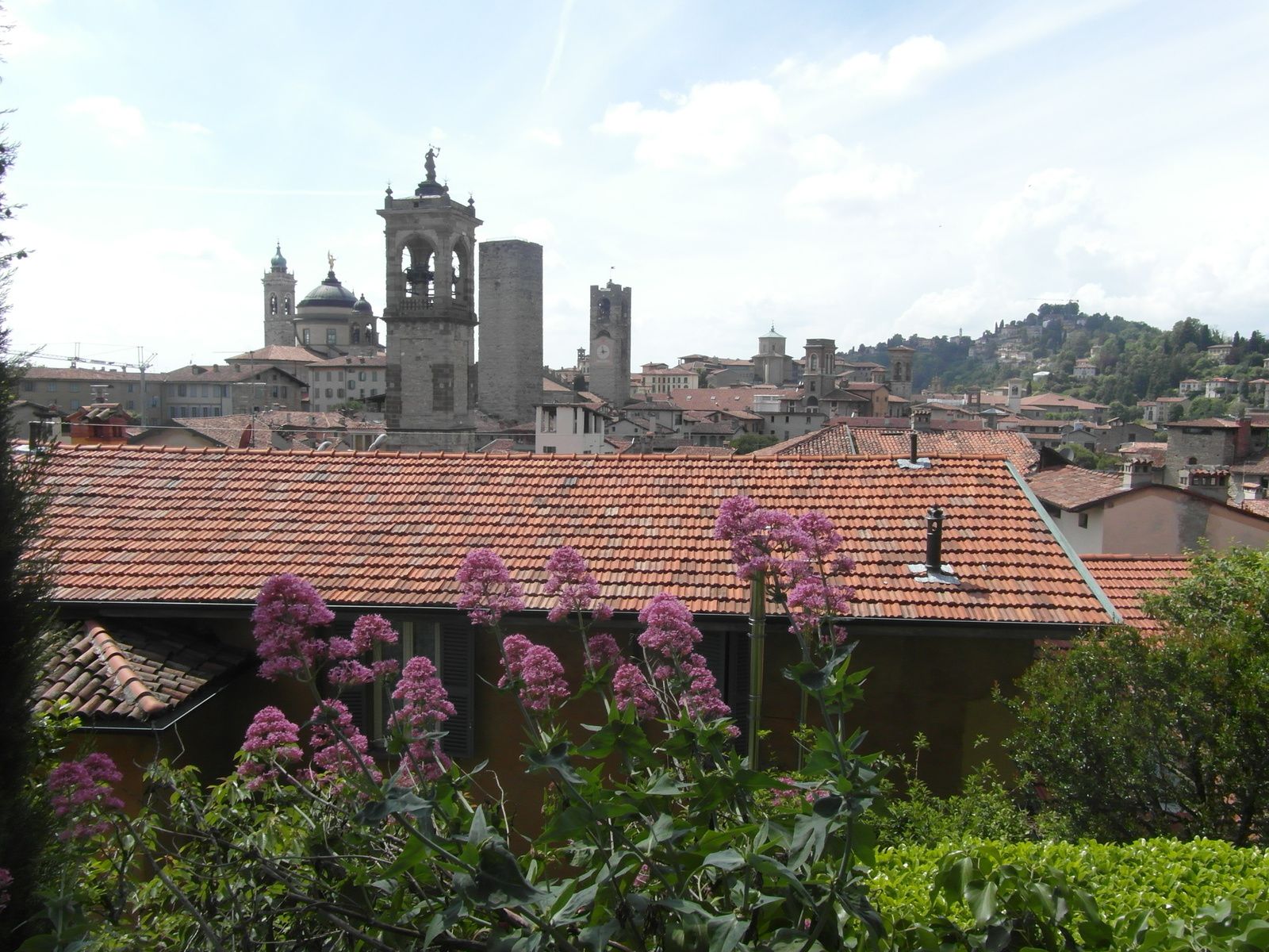 La Citta Alta, la ville haute de Bergame