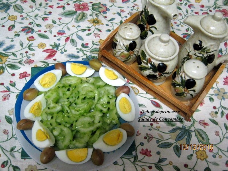 SALADE DE CONCOMBRE