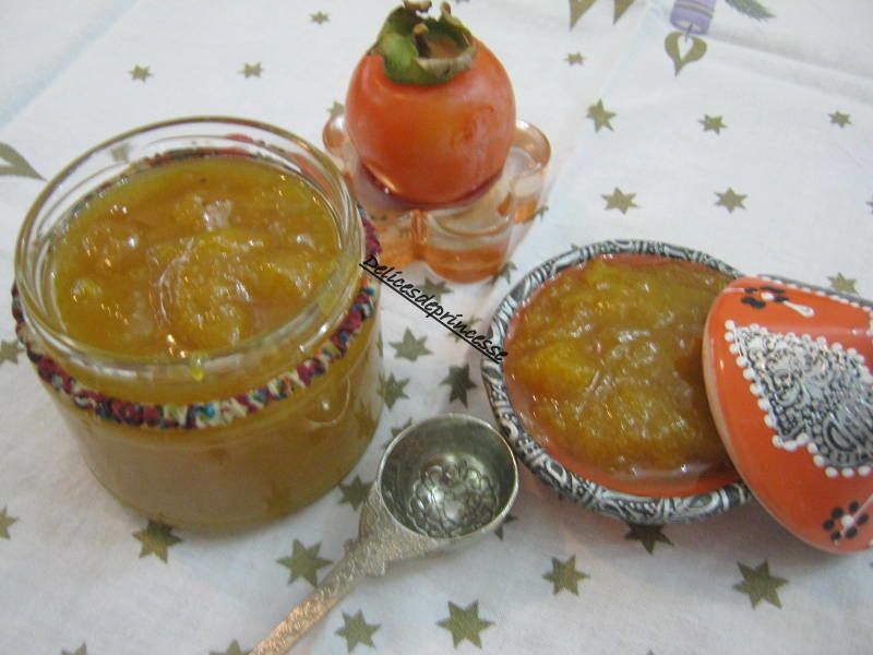 CONFITURE DE KAKIS (PLAQUEMINES)
