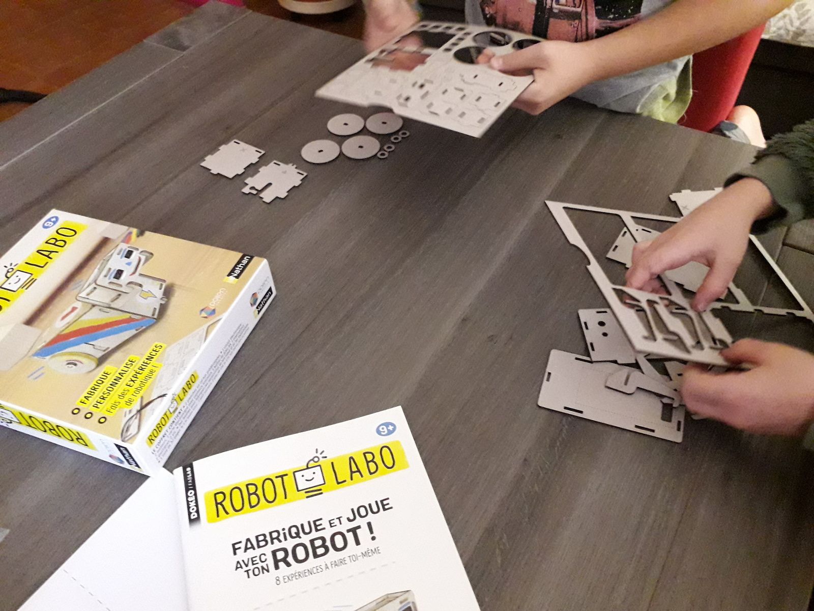 Activité : Robot labo de chez Nathan - les-broutilles-de-nanou.over-blog.com