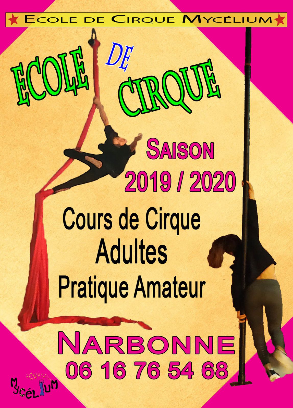 Ateliers Cirque Adultes à Narbonne !!