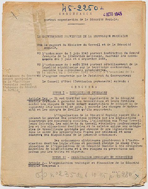 La Sécurité sociale et si nous parlions de son histoire