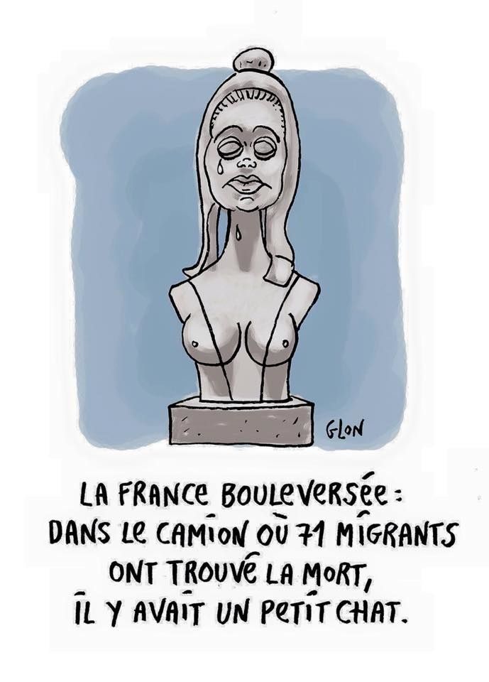 Un petit enfant, réfugié syrien, mort noyé et rejeté sur une plage, comme un déchet