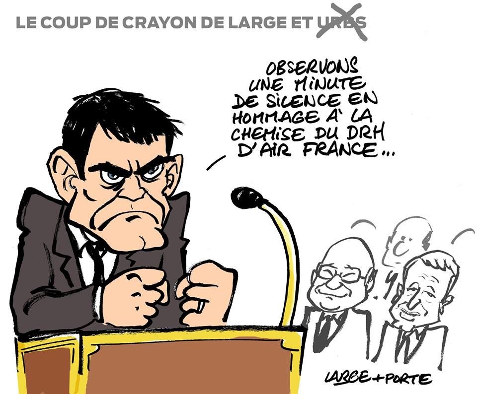 Air France: le gibet est dressé, il faut les pendre!
