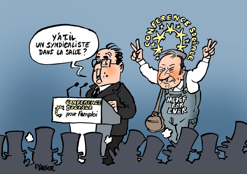 Du rififi entre partenaires sociaux? Sans blâgue!