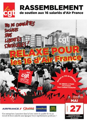 Air France: le 27 mai 2016 à Bobigny