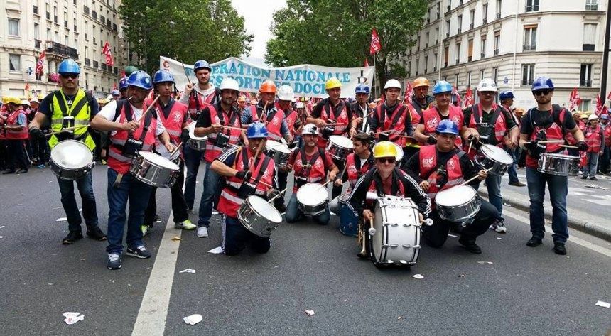Paris: Témoignage d'un docker du Havre sur la manif du 14 juin