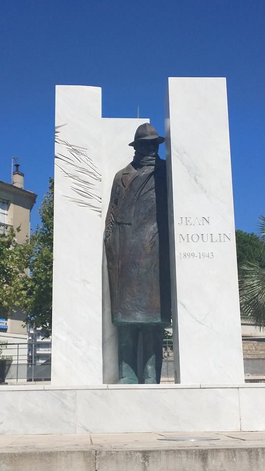 Jean Moulin monument 
