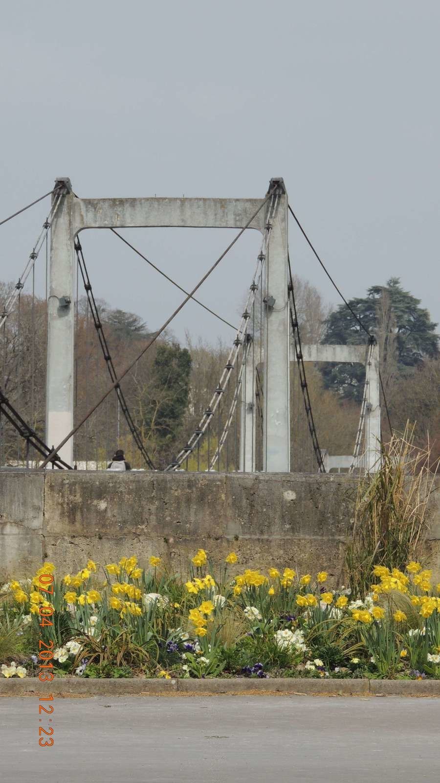 pont piéton à Tours