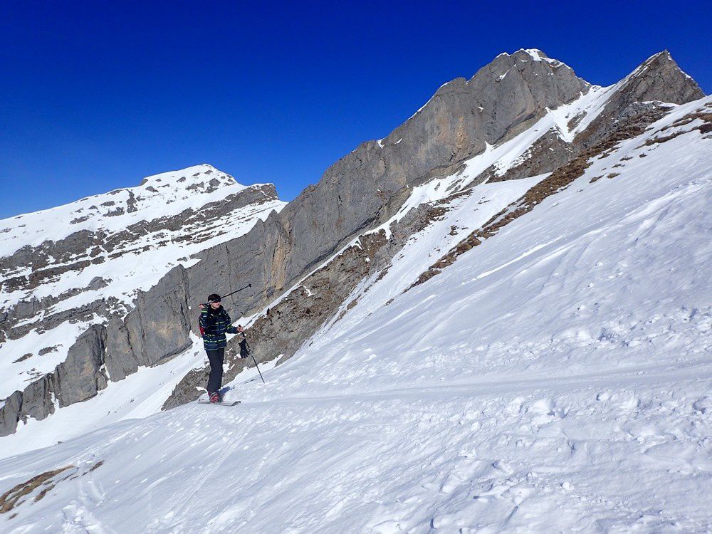 Ski de rando : Pointe de Blonnière - 2362 m avec Louis