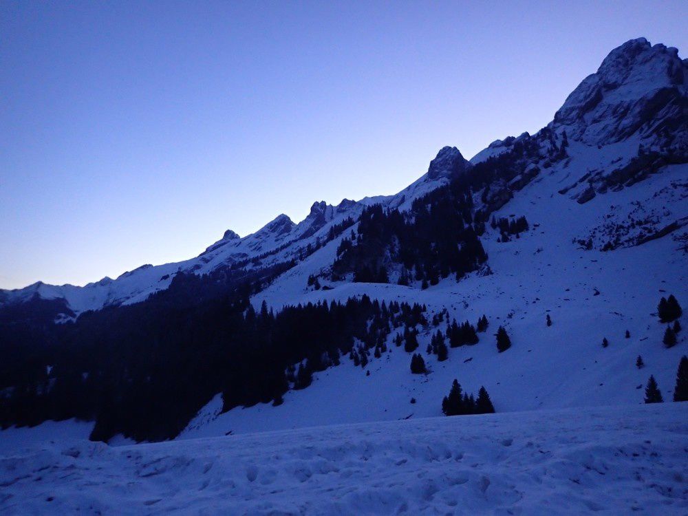 Ski de rando : Trou de la Mouche