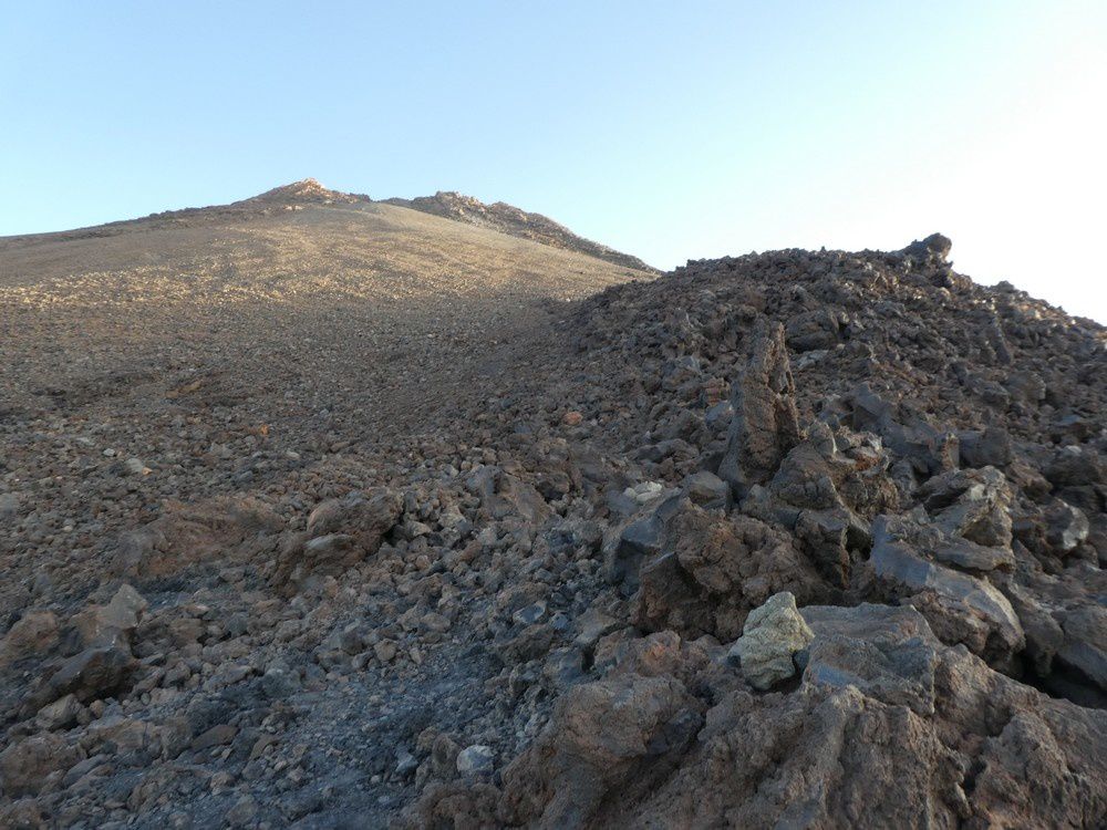 Rando trail : Tenerife -  Traversée du Pico del Teide 3718 m de la Montana Blanca au Pico Viejo