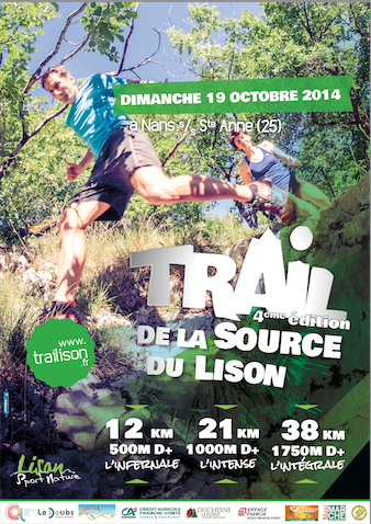Trail du Lison - 19 Octobre 2014 - 12 - 21 et 38 km