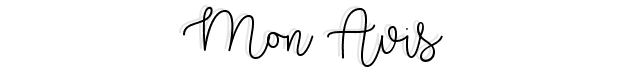 Mon avis