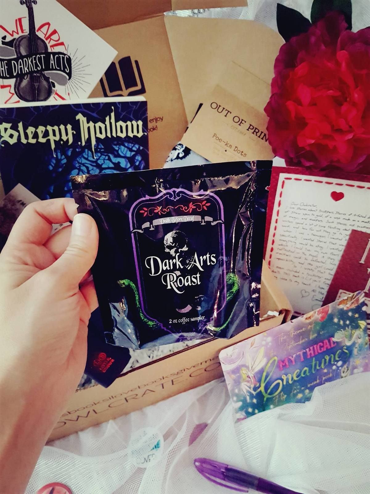 Unboxing Owlcrate !