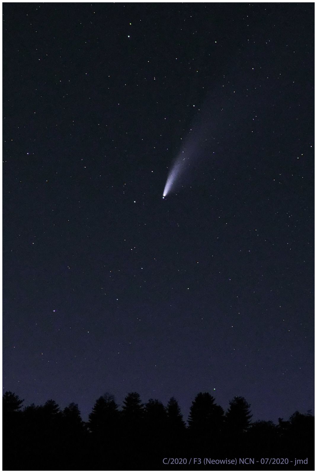 Photo d'ambiance, comète.