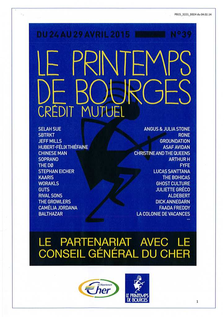 Le Printemps de Bourges à Châteaumeillant