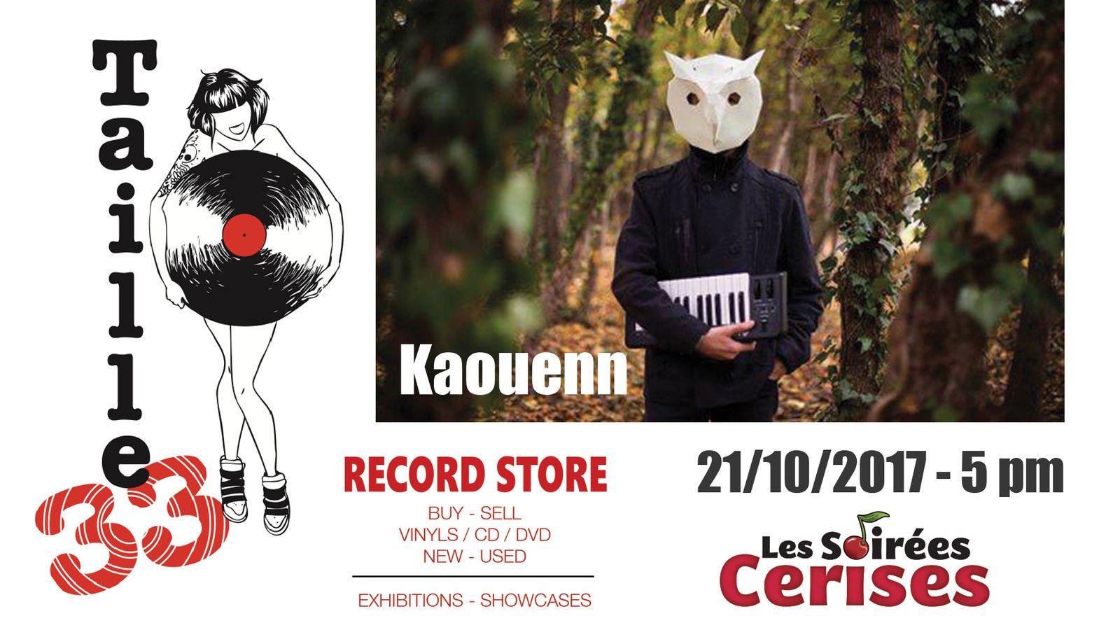 10 Showcases Taille 33 record store