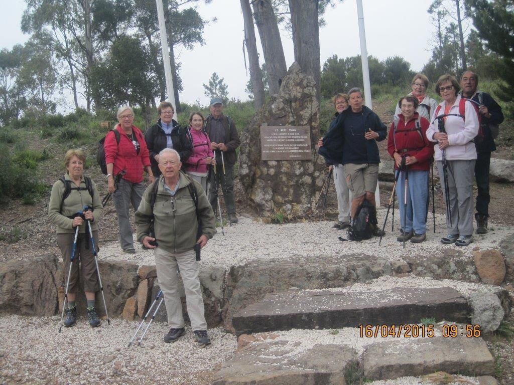 Le Pic du Cap Roux : 16 avril 2015