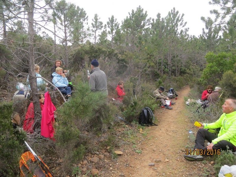 Pic d'Aurelle - jeudi 31 Mars 2016 - circuit petites jambes
