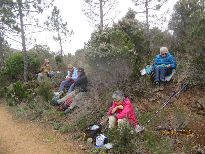 Pic d'Aurelle - jeudi 31 Mars 2016 - circuit petites jambes