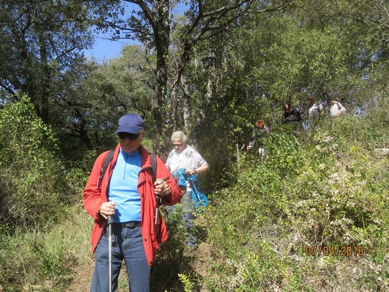 Sillans la Cascade - circuit 2 des petites jambes - 7 avril 2016