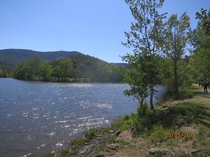 Le tour du Marre Trache par le lac de l'Avellan - circuit petites jambes - Jeudi 5 mai 2016