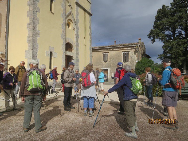 Las manjas de perus - circuit au Thoronet - jeudi 12 mai 2016