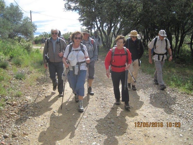 Las manjas de perus - circuit au Thoronet - jeudi 12 mai 2016