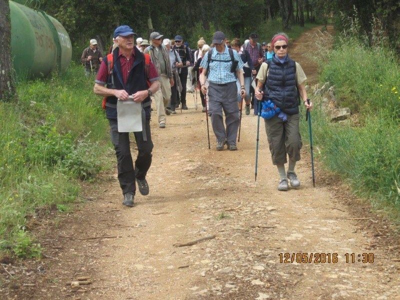 Las manjas de perus - circuit au Thoronet - jeudi 12 mai 2016