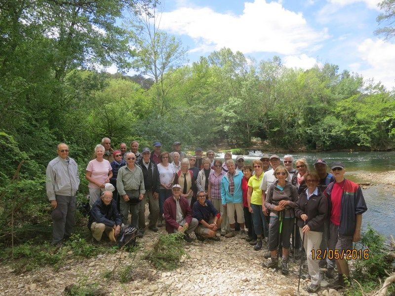 Las manjas de perus - circuit au Thoronet - jeudi 12 mai 2016