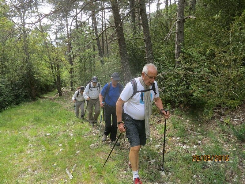 Le tour des Blaches - Thiéry - circuit petites jambes - jeudi 26 mai 2016