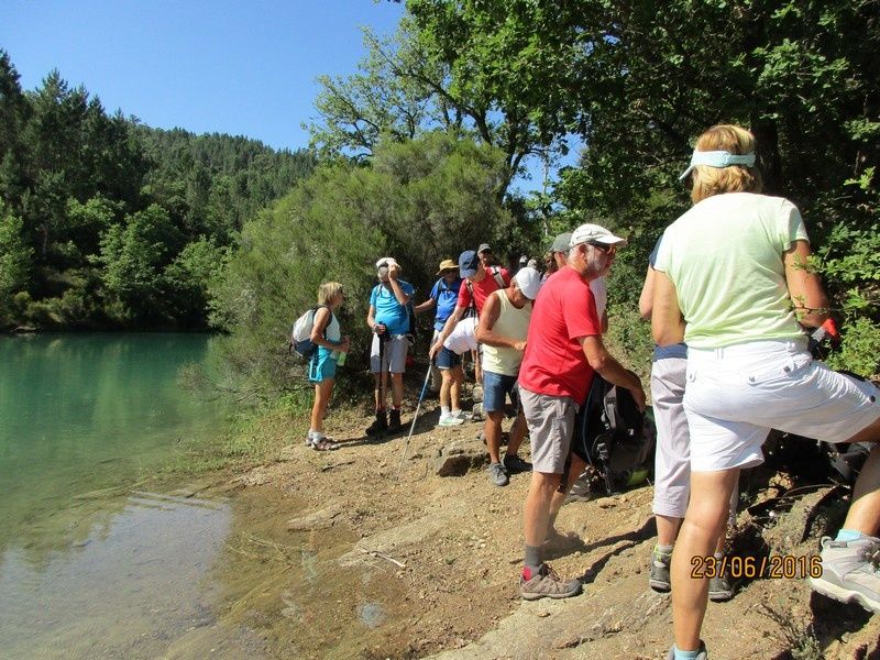 Les berges du Lac Saint Cassien - jeudi 23 juin 2016