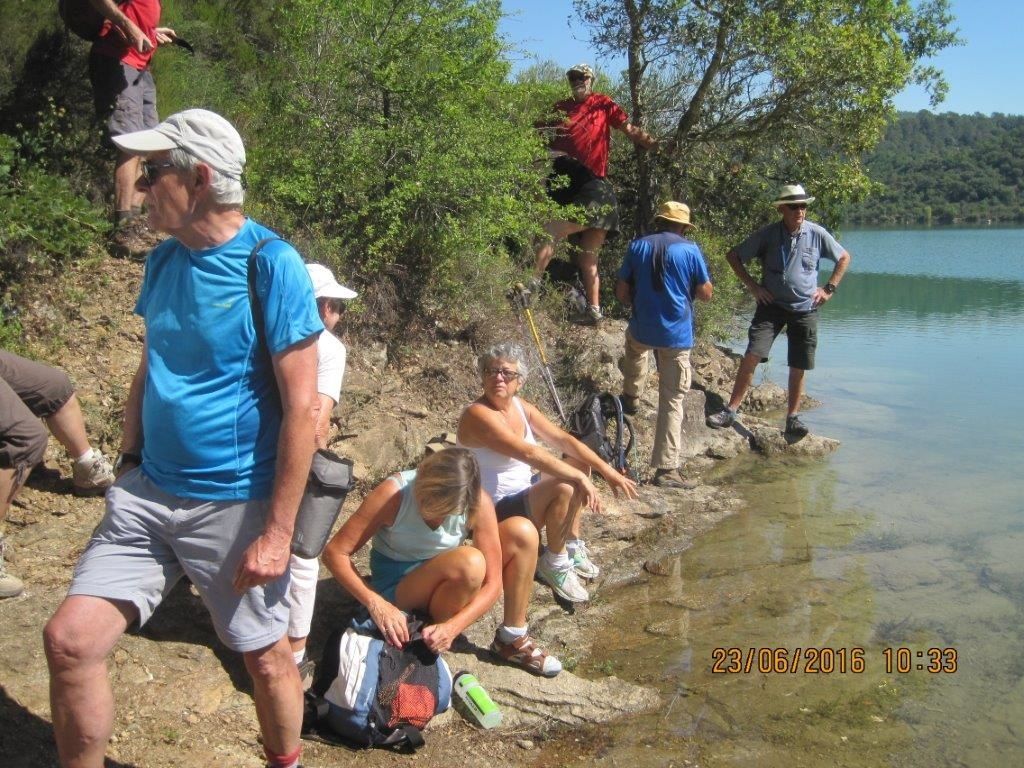 Les berges du Lac Saint Cassien - jeudi 23 juin 2016