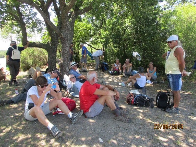 Les berges du Lac Saint Cassien - jeudi 23 juin 2016