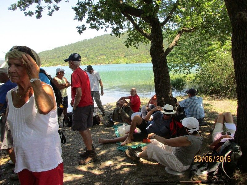 Les berges du Lac Saint Cassien - jeudi 23 juin 2016