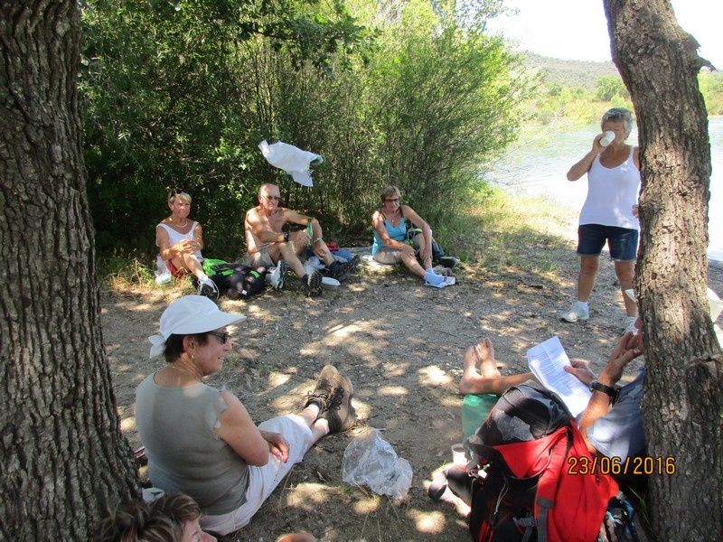 Les berges du Lac Saint Cassien - jeudi 23 juin 2016