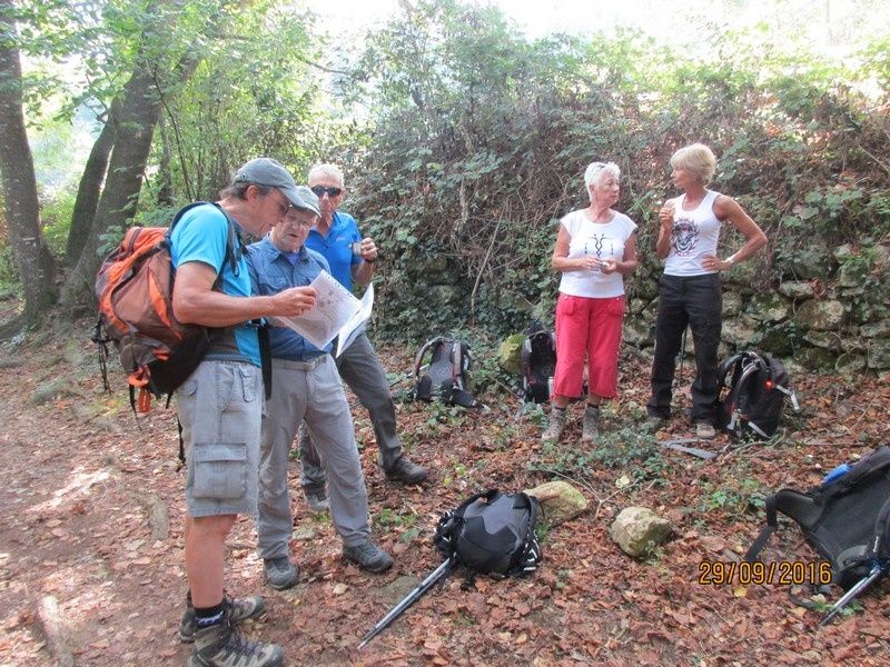 La Brague et le Bruguet - Valbonne - circuit n°2 - jeudi 29 septembre 2016