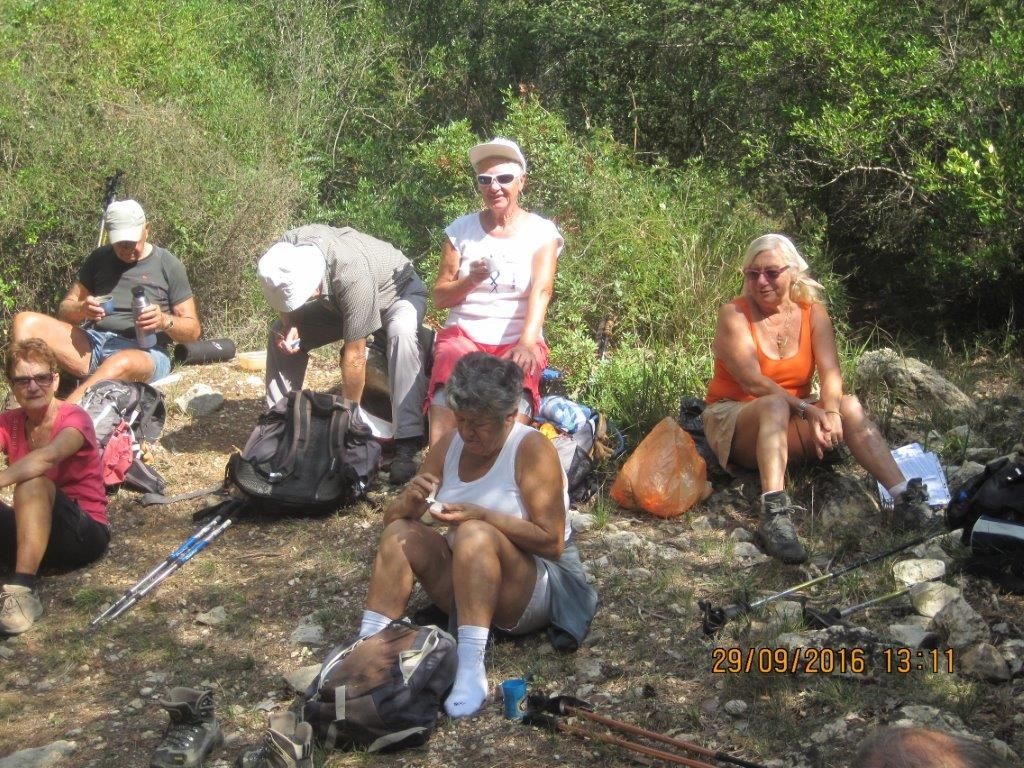 La Brague et le Bruguet - Valbonne - circuit n°2 - jeudi 29 septembre 2016