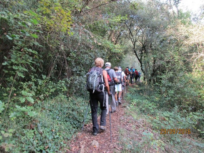 La Brague et le Bruguet - Valbonne - circuit n°2 - jeudi 29 septembre 2016