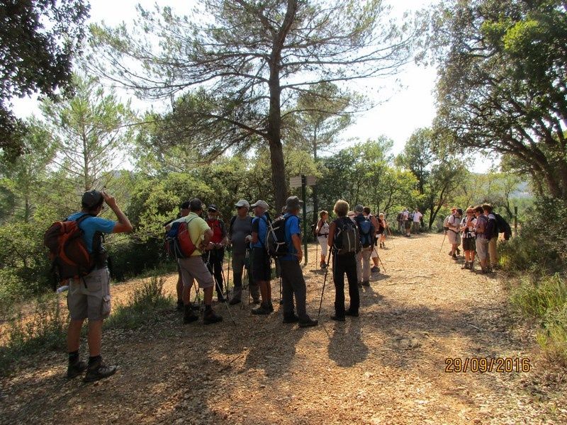 La Brague et le Bruguet - Valbonne - circuit n°2 - jeudi 29 septembre 2016