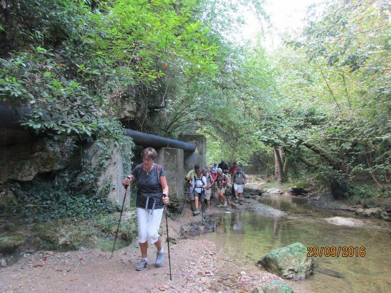 La Brague et le Bruguet - Valbonne - circuit n°2 - jeudi 29 septembre 2016