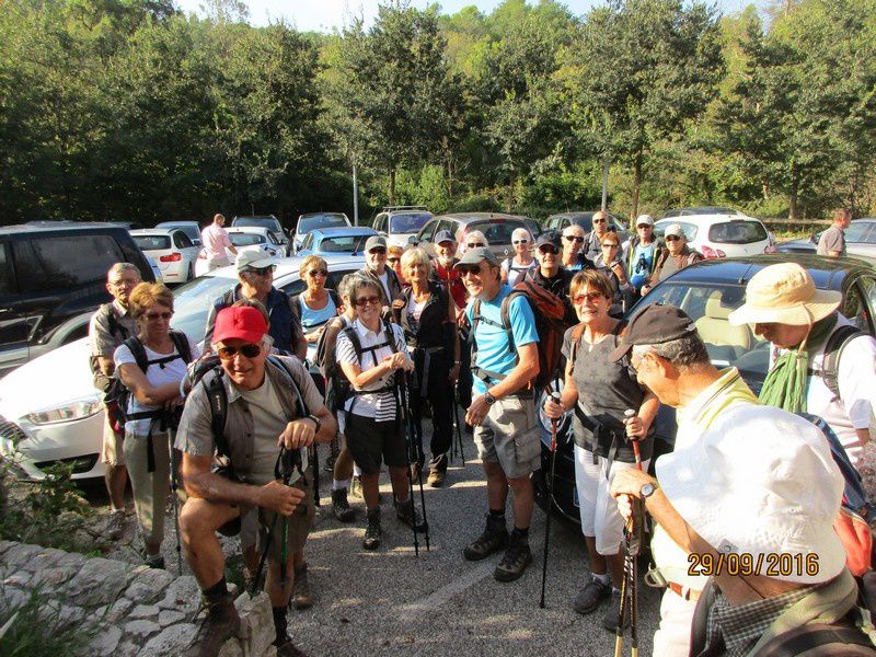 La Brague et le Bruguet - Valbonne - circuit n°2 - jeudi 29 septembre 2016