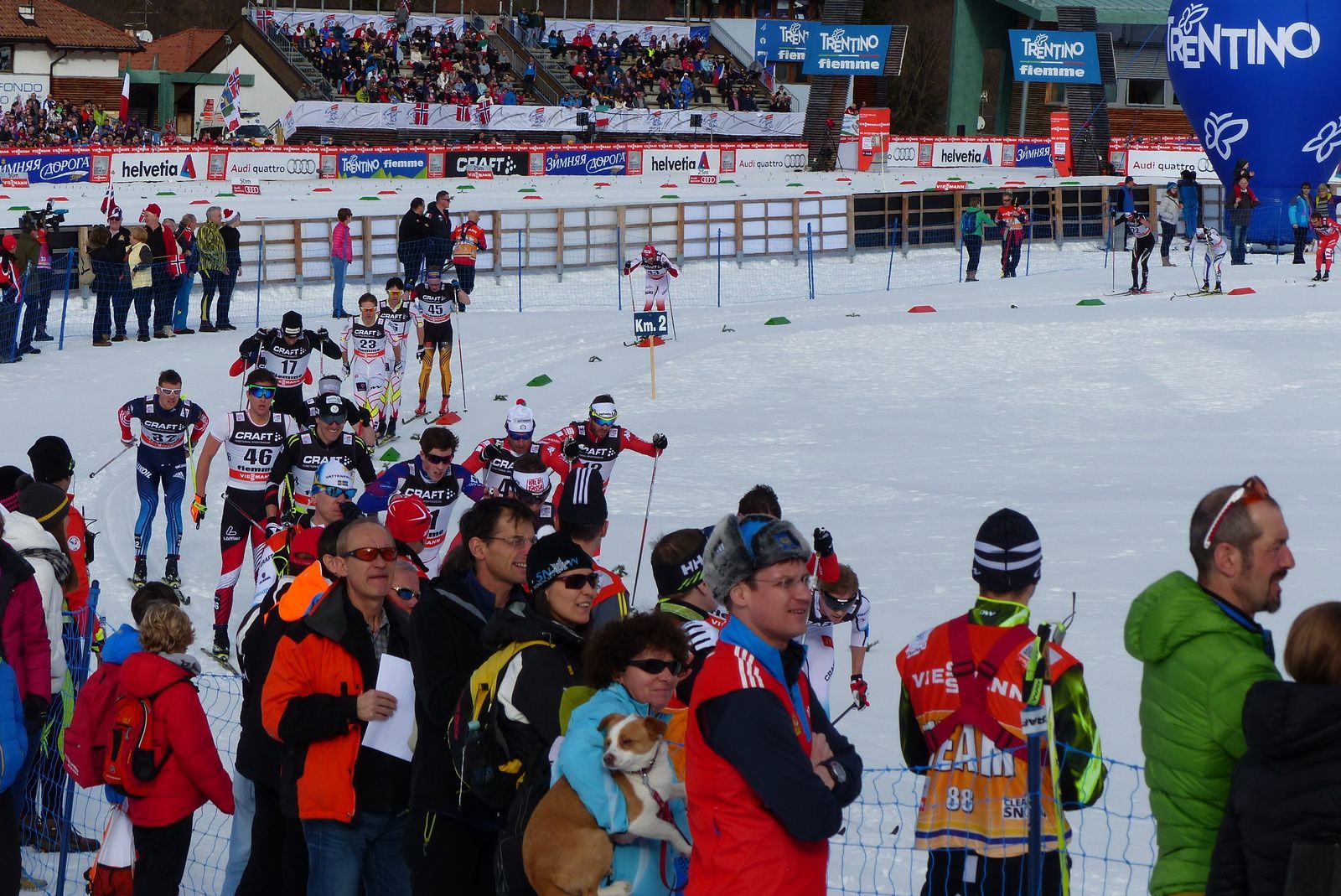 FIS Tour de Ski 2015 - Val di Fiemme (ITA) = 2ème du jour